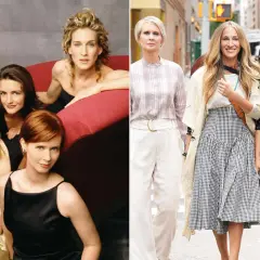 Här är rollistan i Sex and the City, före och nu. Vänskapen består genom åren.