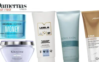 Hårinpackning torrt hår hemma: Damernas Värld testar lyxiga hårkurer från Kérastase, Label.M, Björn Axén och Joico för att ge ditt hår nytt liv.