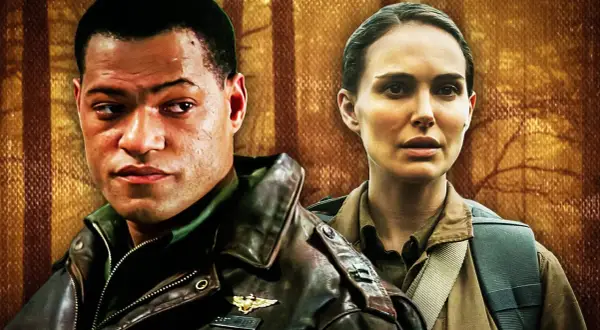 Laurence Fishburne och Natalie Portman i en scen som hintar om spännande good thriller movies.