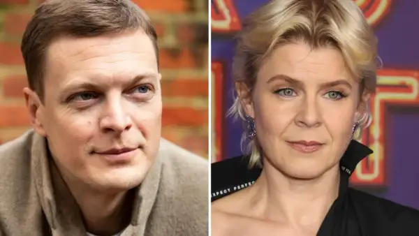 En bild på en man och en kvinna, som kan vara Robyn och hennes partner.