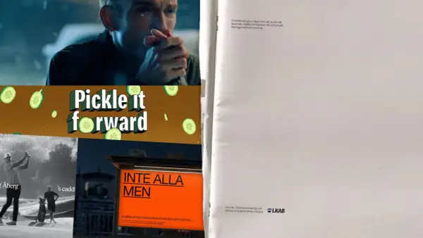 Ensamhet och filmtips för tråkiga stunder. "Pickle it forward" och en annons om våld.